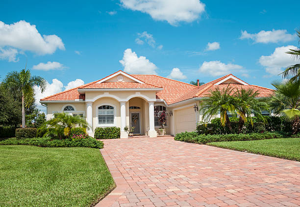 Permeable Paver Driveway in Zellwood, FL